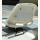 Bankklemme mit Grundplatte, Drehplatte, pulverbeschichtet schwarz für Drehteller Steuerstuhl und Fischersitz, Klemme für Sitzbank 20-48cm (inkl. Drehteller)