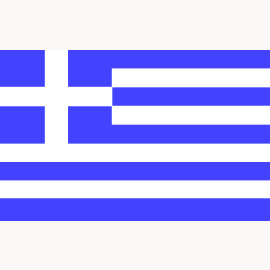 Flagge Griechenland, 20 x 30 cm (Fahne)