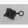 Lenzverschluss, mit Gummidichtung, schwarz, für Ausschnitt 22 mm
