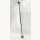 Flaggstock, Niro, ca. 51cm, gerade, abnehmbar mit Rändelschraube, mit Sockel für Motor-Spiegelhalterung