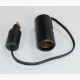 Normstecker Adapterkabel 12 - 24V, max. 8A, Normstecker (M) > Zigarettenanzünder-Buchse (F), Länge gesamt mit Kabel ca. 25cm