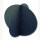 Ankerball, Signalball, schwarz, flach zerlegbar, steckbar, Kunststoff, Durchmesser ca. 30 cm