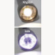 Taschenlampe 2D, Aluminium, silber. 6x LED + 1 Xenon/Kryptnon, stoßsicher, wasserfest