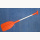 Paddel, Notpaddel, Hilfspaddel, Kunststoff, orange, kurz, Teleskop ca. 56 - 107 cm