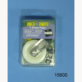 Anchormate-Zubehör: Drehbare Umlenkrolle für max. 5 mm Ankerleine