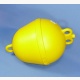 Auftriebskörper Boye aus PE, 250 mm Durchmesser, 390 mm Höhe, Auftrieb 9,5 kg, gelb, weiß,  od. orange