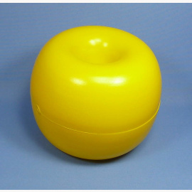 Auftriebskörper Inline Boye aus PE, 190 mm Durchmesser, 145 mm Höhe, Auftrieb 1,8 kg, gelb od. orange