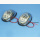 Positionslampen LED, ein Paar Set, rot und gr&uuml;n getrennt, Montage seitlich, 12V, Geh&auml;use Niro, mit Kunststoffsockel