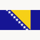 Flagge Bosnien und Herzegowina, 20 x 30 cm (Fahne)
