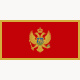 Flagge Montenegro, 20 x 30 cm (Fahne)