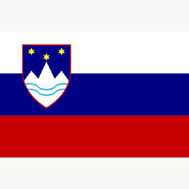 Nautische Flagge SLOWENIEN 20 x 30cm Fahne Neu 