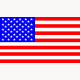 Flagge USA, 30 x 45 cm (Fahne)
