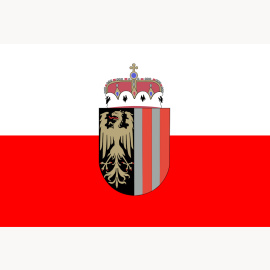 Flagge 20 x 30 cm Oberösterreich (Fahne)
